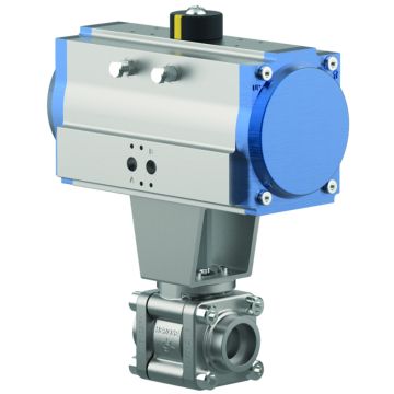 Type 15C02 - Ball Valve with Pneumatic Actuator